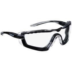 Bolle Safety COBFTPSI COBRA PSI PLATINUM&#xAE; Safety Glasses with Foam Arms Clear
