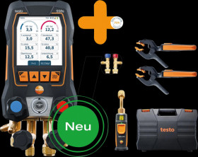0564 2558 Smart vacuum kit testo 558s, incl. data logging