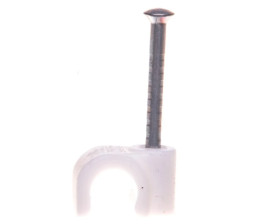 Uchwyt do kabli ISO 6mm z gwoździem 2x25mm 2006 25 RW 2225417 /100szt./