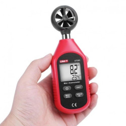 Termoanemometr wiatromierz z funkcją pomiaru temperatury UT-363