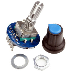 Enkoder obrotowy z przyciskiem EC11 20 impulsów do 5V
