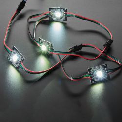 Ultra Bright 4 Watt Chainable RGBW NeoPixel LED - Cool White - ~6000K