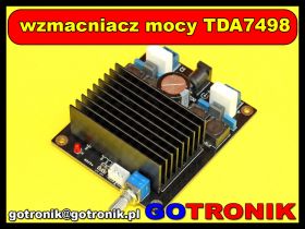 Moduł wzmacniacza mocy TDA7498 100W + 100W