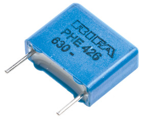 Kondensator foliowy 22nF 250 V ac, 630 V dc KEMET Metalizowany polipropylen rozstaw: 10mm THT ±5