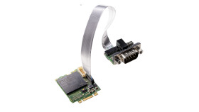 Karta szeregowa, D-sub, 9-pinowy, l. portów: 1, magistrala: PCI Express M.2