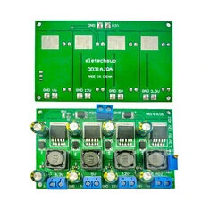 Moduł zasilacza obniżającego DC-DC 4 kanały 3,3V 5V 12V z regulowanym wyjściem 3A chip XL2596 z ochroną przed przegrzaniem autom