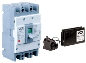 Rozłącznik kompaktowy wyłącznik z wyzwalaczem 125A 3P KYM zestaw VCX