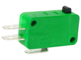 Mikroprzełącznik MSW-01;bez dźwigni MICROSWITCH;16A/250V