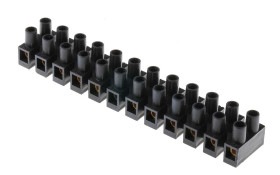 Listwa zaciskowa 12-żyłowe RS PRO rozmiar żyły 4 mm² Śruba POLIPROPYLEN