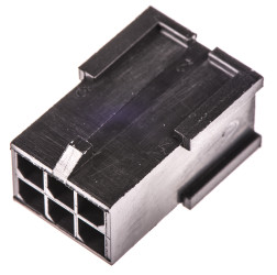 Obudowa złącza 6-pinowe 2-rzędowe raster: 3mm TE Connectivity Męski Micro MATE-N-LOK Złącze Centerline z gniazdem i
