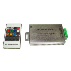 Sterownik LED RGB RF 12A 20przyc kontroler radiowy + pilot