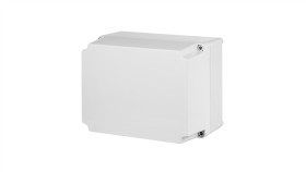 Industrial Puszka Hermetyczna N/T 105X105x140mm Ip65 Szara 2702-00