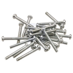 M3 Machine Screws - 25mm Phillips (25-pack) [discontinued]