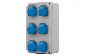 Rozdzielnica VERTICAL - gniazda 6x230V