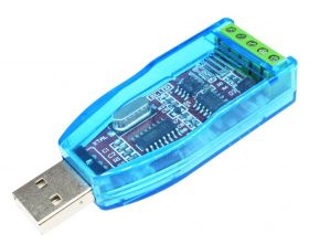 Konwerter USB-RS485 (CH340) z zabezpieczeniami