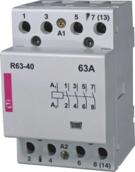 Stycznik modułowy 63A 24V AC 4Z 0R R 63-40 24V 002463451