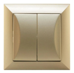 OPAL Łącznik żaluzjowy metalizowany piaskowy WP-10 Op