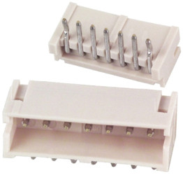 Wtyk PCB 7-pinowe raster: 1.5mm -rzędowe JST Przewlekany 1.0A 50.0 V.