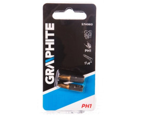 Końcówki wkrętakowe PH1 x 25 mm, 2 szt. /5kpl./