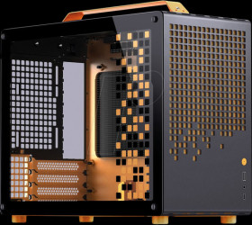 Z20 Black-Orange Jonsplus Z20 Micro-ATX housing, with carrying handle