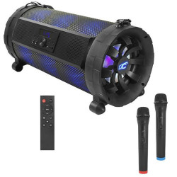 Głośnik przenośny LTC ROCK PA300 BLUETOOTH 600W LED RGB z RADIEM FM mikrofony