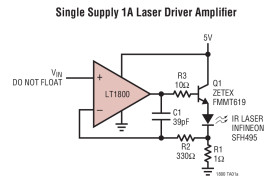 80MHz, 25V/µs Low Power Rail-to-Rail Input and Output Precision Op Amp