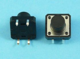 TACT SWITCH 12x12mm h=9,50mm (100SZT)