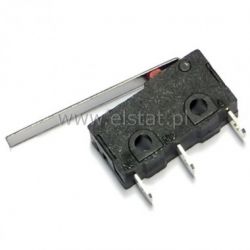 Przełącznik krańcowy z dźwignią 34mm 5A - mały