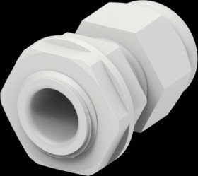 Cable gland, M16, Clamping range 2 to 6 mm, IP68, light gray, 1SNG626001R0000
