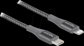 86632 Data and charging cable USB Type-C™ to Lightning™ for iPhone™, i