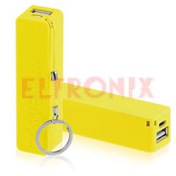 POWER BANK PBV6Y 2.2Ah 5V/1A+PRZEJŚCIE IPHONE4,5+MICRO USB