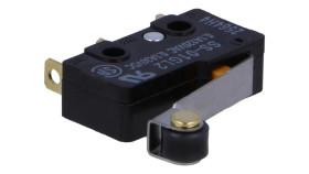 Mikroprzełącznik Snap Action Z Dźwignią (Z Rolką) Spdt Poz 2 Ss-01Gl2