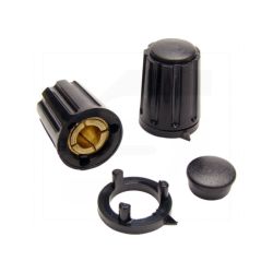 Gałka skręcana 15mm E103-2-1611-334 oś 6mm.