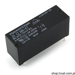 JS-12MN-KT Relay 12VDC 8A Coil 660 Ohm THT TAKAMISAWA