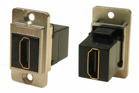 Złacze HDMI PCB Proste Żeńskie do żeńskiego 2-pinowe RS PRO