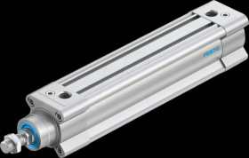 2123226 Standard cylinder, DSBC, dia. 40 mm, M12x1.25, G1/4, PPVA