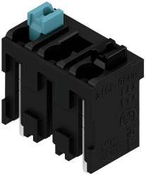 Weidmüller 2766140000 Zacisk sprężynowy 1.5 mm² Ilość styków 3 czarny 532 szt.