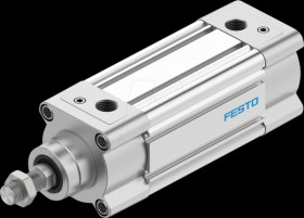 3657866 Standard cylinder, DSBC, dia. 63 mm, M16x1.5, G3/8, D3, PPVA