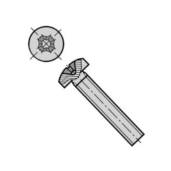Śruba M2.5x3 DIN 7985 czernione łeb walcowy PH1
