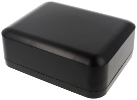 Hammond Electronics 1556GABK Obudowa uniwersalna 200 x 160 x 70 tworzywo ABS trudnopalny czarny 1 szt.