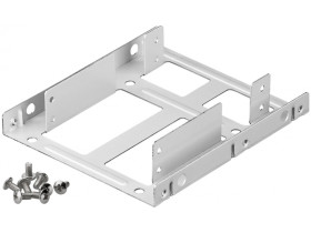 Podwójna ramka do montażu dysków twardych 2,5" na 3,5"