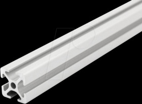 62002-STLS-0500 Aluminium profile 20x20 L I-type groove 5, 0.5 m