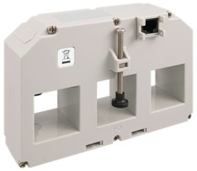 Przekładnik prądowy prąd wej 400A RS PRO prad wyj 330 mV otwór 31 x 31mm Transformator prądowy na szynę DIN