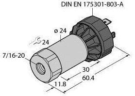 Przetworniki ciśnienia Turck 100003898, 1 szt.