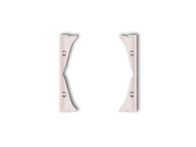 MINI Ramka pośrednia do gniazd podwójnych pudrowy róż 40MRP-2 KARLIK