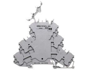 Złączka 3-piętrowa 2,5mm2 ekran/L/L TOPJOBS 2002-3258 /50szt./