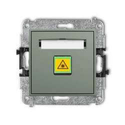 MINI Mechanizm gniazda światłowodowego/optycznego pojedynczego szałwiowy 61MGOP-1