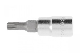 Nasadka z końcówka wkrętakową Torx z otworem 27 mm, 1/4