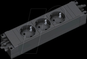 906.18818 STEP power strip, 3 sockets, type F - CEE 7/3