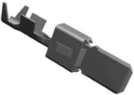 Zacisk zagniatany Męski TE Connectivity AMP MCP 6.3/4.8K 1.5mm² Obudowa złącza AMP MCP 6,3/4,8K